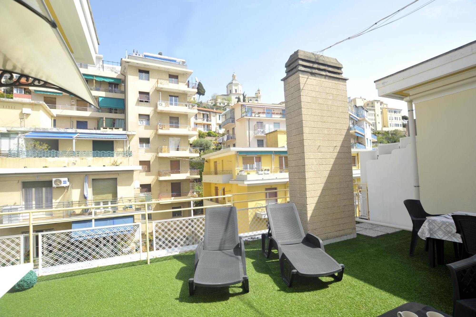 סנרמו Casa Rosa Lucia Centrale Con Parcheggio מראה חיצוני תמונה